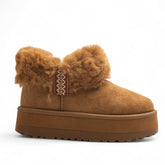Europeon Union Women Havan Chamois Half Boot #3261